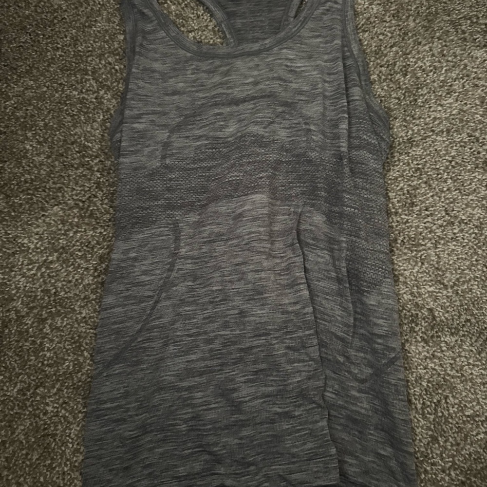 Lululemon Athletica Charcoal Tank Top
